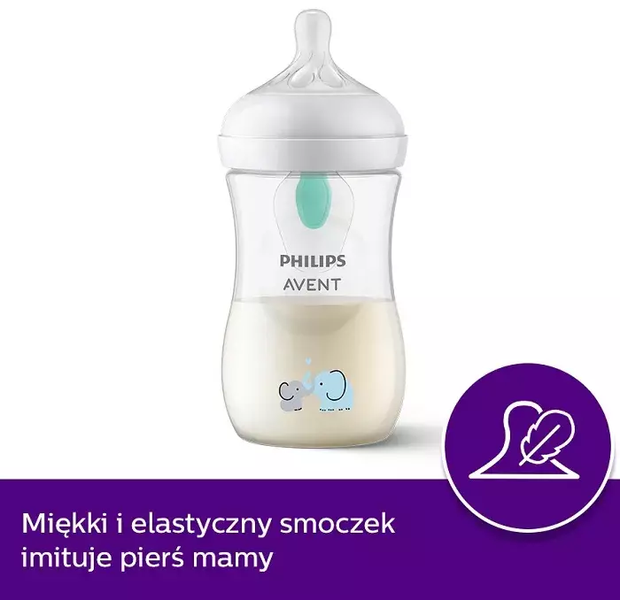 smoczek imitujący pierś mamy philips avent natural response