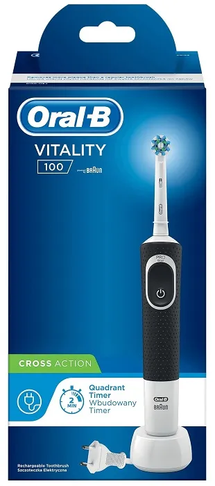 szczoteczka akumulatorowa oral b vitality cross action 100