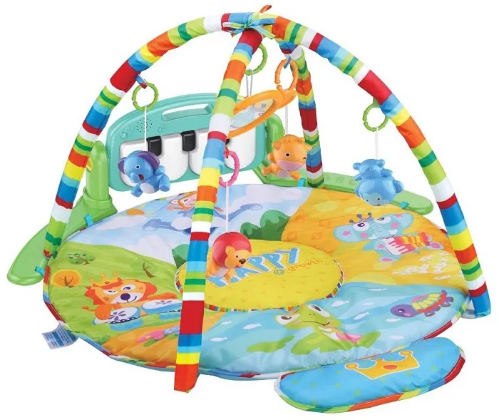 baby mix mata edukacyjna safari z pianinkiem