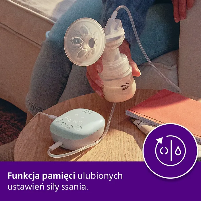 PHILIPS AVENT Essential - elektroniczny laktator pojedyńczy z butelką 125 ml