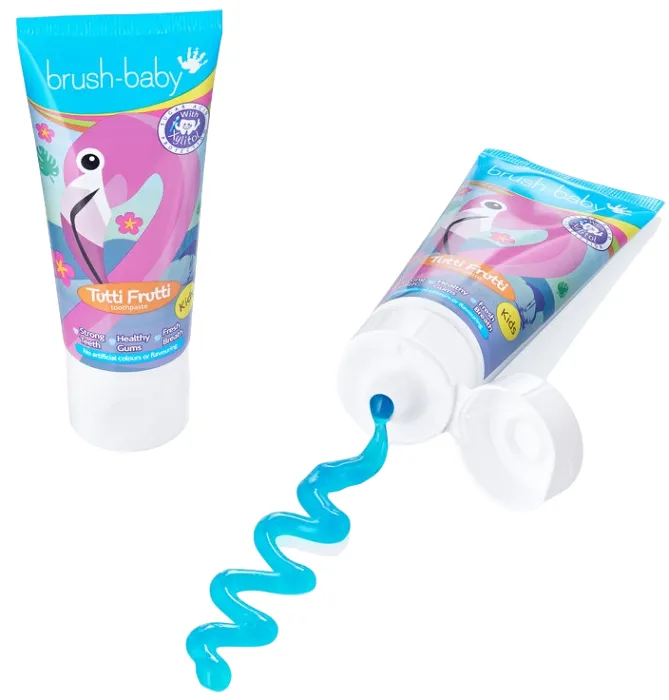 BRUSH-BABY - pasta do zębów dla dzieci od 3 lat | Tutti-Frutti