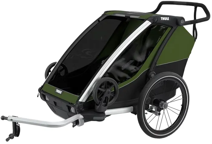 thule chariot cab przyczepka 2w1 wózek spacerowy