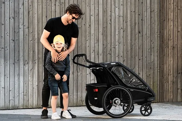 thule chariot sport dla dwójki dzieci