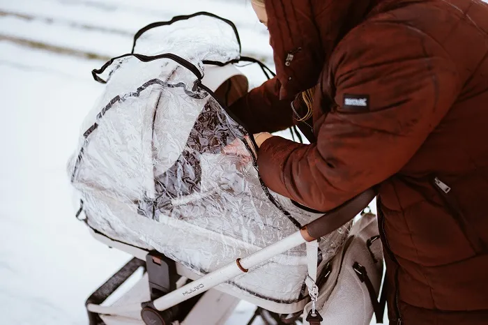 zadbaj o ciepło w foteliku lub w wózku