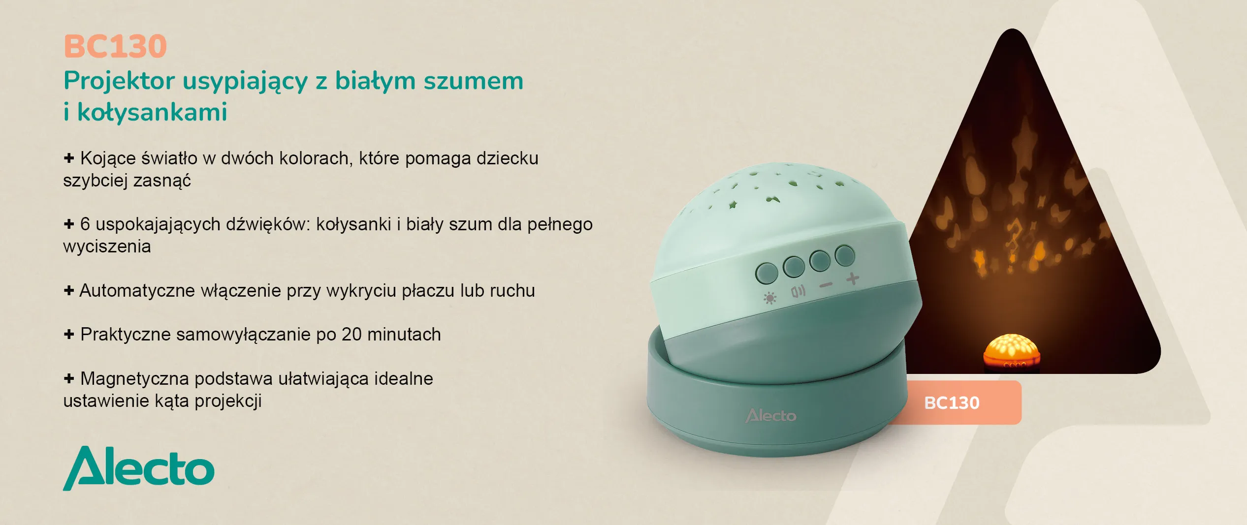 Projektor Alecto BC130