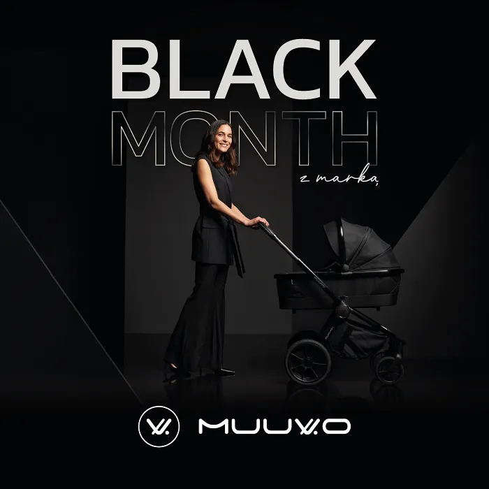 Black Month na lullabybaby.pl – wózki Muuvo w super cenach!