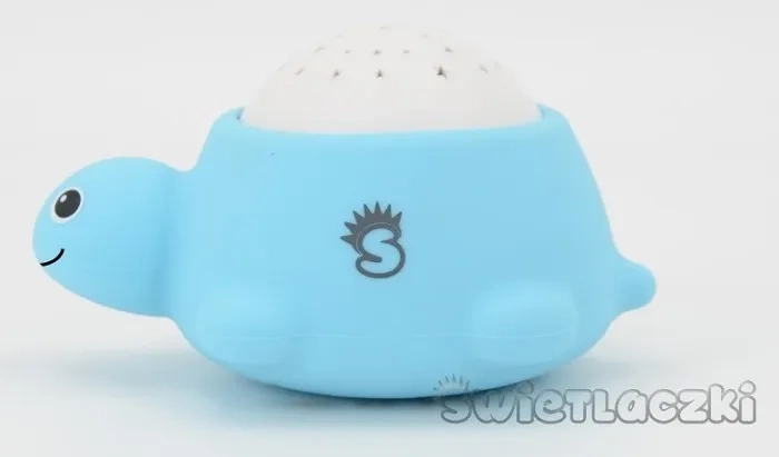 MESMED Świetlaczki - muzyczna lampka z projektorem | Żółwik