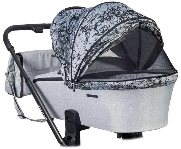 MUUVO Quick Trendy - gondola do wózka | Magic Flowers