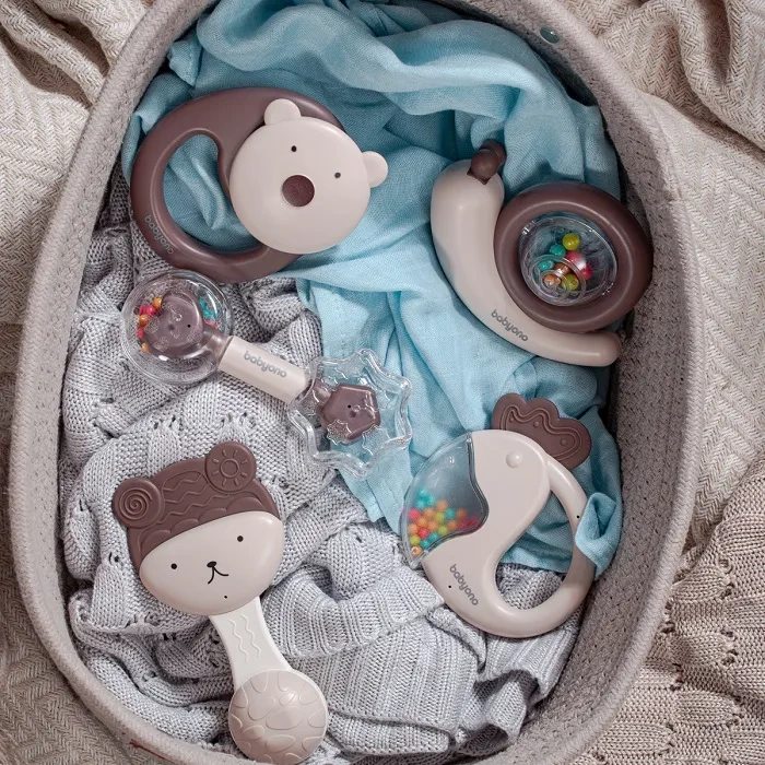 BABYONO Bear - grzechotka dla dziecka