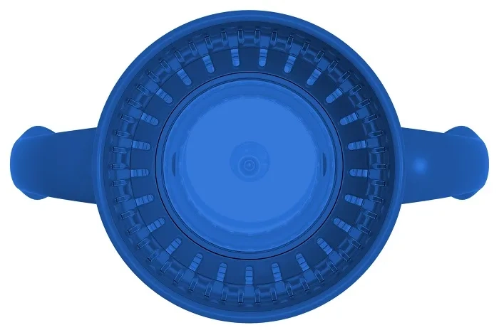 DR BROWN'S Cheers 360° - kubek "picie jak ze szklanki" 200 ml, 6 m+ | Niebieski