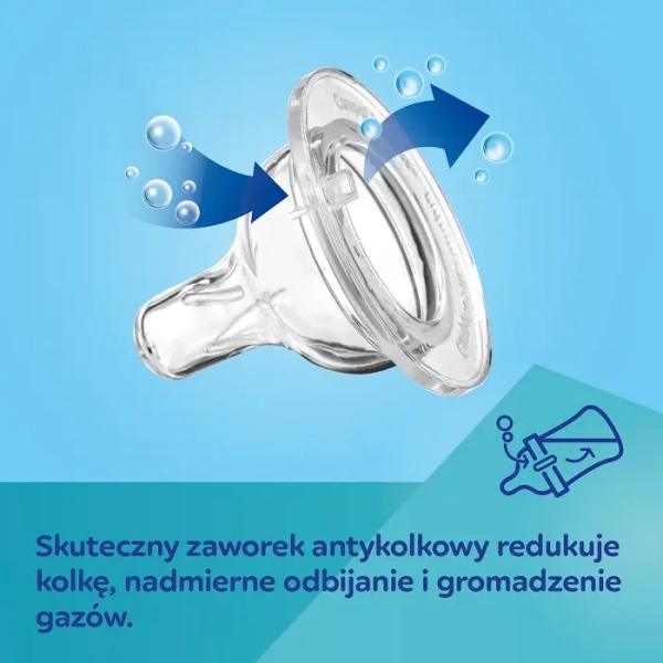 CANPOL BABIES -  Butelka antykolkowa EasyStart 120ml | GOOSE