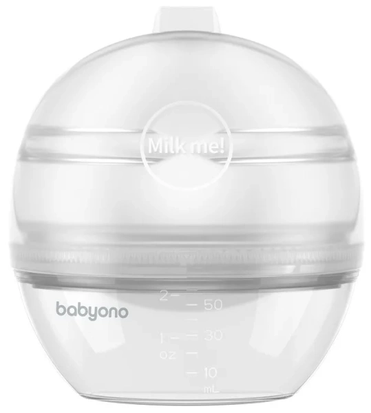 BABYONO Milk Me! - muszlowy kolektor pokarmu z funkcją laktatora