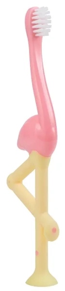 DR BROWN′S - szczoteczka do mycia zębów z przyssawką | Flaming