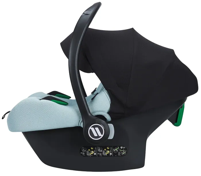 AVIONAUT Cosmo Airflow - fotelik samochodowy 40-87 cm + obrotowa baza IQ Orbit | Mint