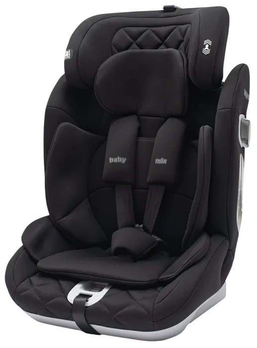 BABY MIX Hero Pro i-Size - fotelik samochodowy 76-150 cm | Black