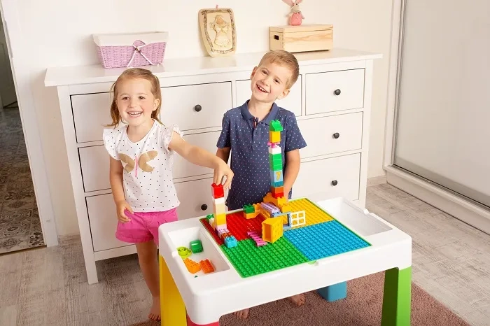 TEGA BABY Multifun Eco - wielofunkcyjny stolik z krzesełkiem | Szary