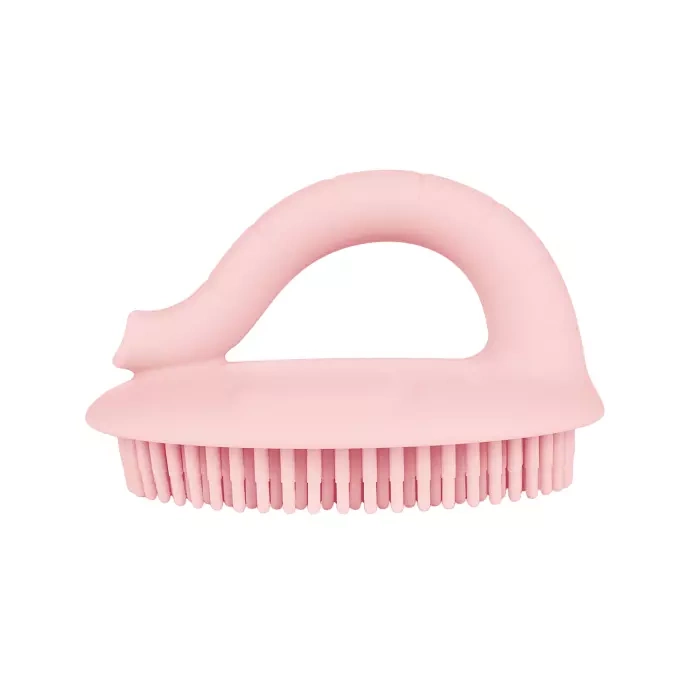 CANPOL BABIES - myjka silikonowa do kąpieli | różowa