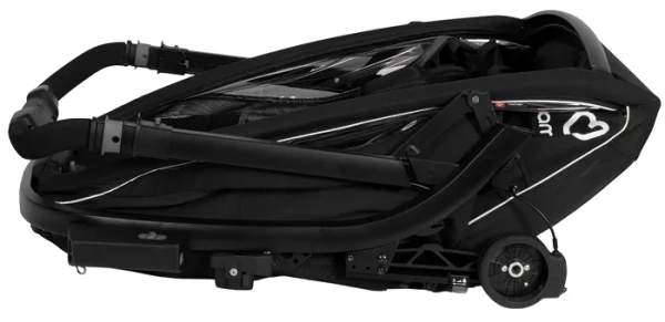 HAMAX Breeze - dwuosobowa przyczepka rowerowa | Black