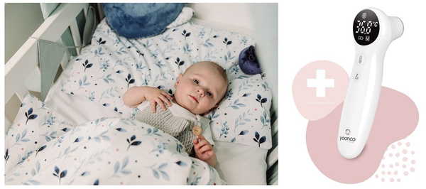 YOONCO Medical - termometr elektroniczny do ucha i czoła | YT 7438