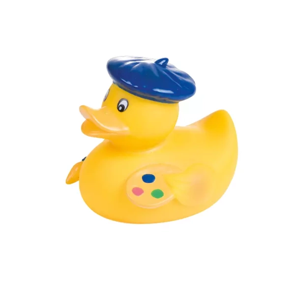 CANPOL BABIES - piszczące zabawki gumowe do kąpieli KACZKI DZIWACZKI  | Malarz