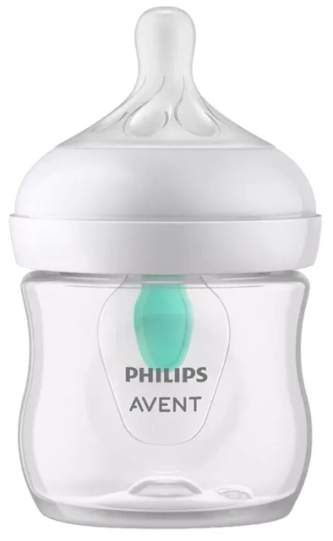PHILIPS AVENT Natural Response - butelka z nakładką antykolkową AirFree 125 ml  | 0 m+
