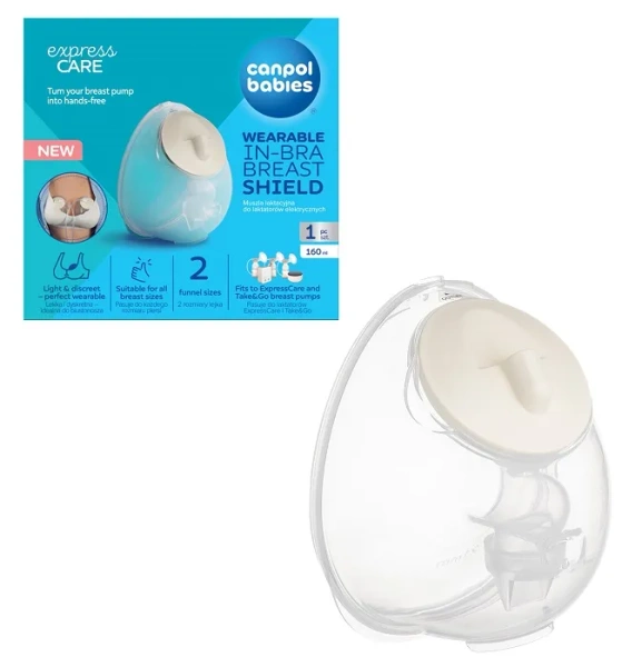 CANPOL BABIES - muszla laktacyjna do laktatorów elektrycznych | 1 szt.