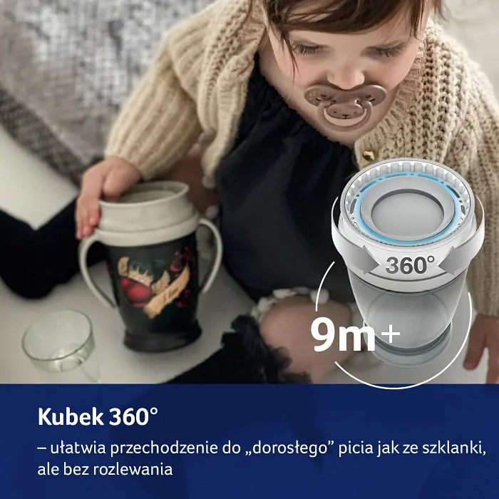 LOVI - kubek niekapek 360° Drink Master 250ml I Love | 9m+