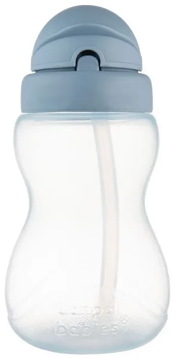 CANPOL BABIES - bidon ze składaną rurką silikonową 270 ml | Niebieski