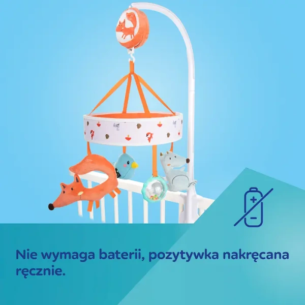 CANPOL BABIES - karuzela z pozytywką nad łóżeczko | FOX