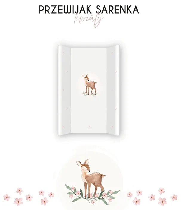 YOONCO - przewijak na łóżeczko 120x60 cm | Sarenka Kwiaty