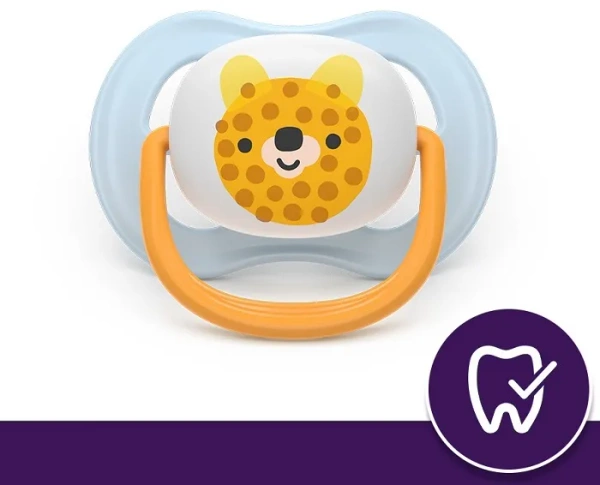 PHILIPS AVENT Ultra Air Happy - smoczek ortodontyczny 2 szt. | 0-6 m