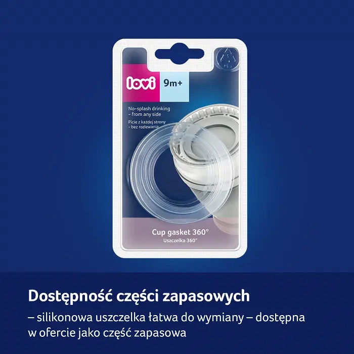 LOVI - kubek niekapek 360° Drink Master 250ml Buddy Bear | 9m+