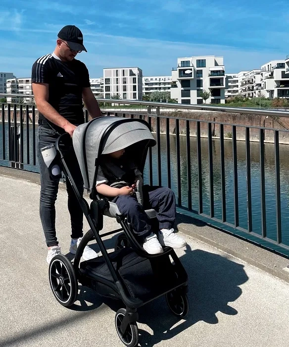 MUUVO Trick - wózek wielofunkcyjny, zestaw 2w1 | Ocean Blue