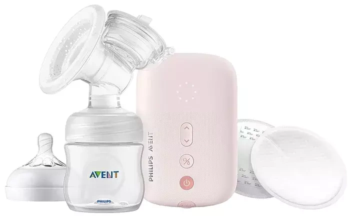 PHILIPS AVENT - laktator elektryczny z butelką Natural 125 ml