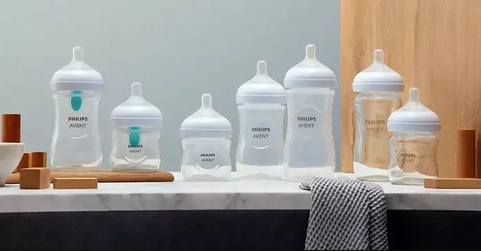 PHILIPS AVENT Natural Response - 2 x butelka z nakładką antykolkową AirFree 125 ml + 260 ml