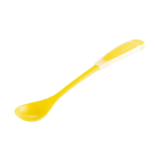 CANPOL BABIES - łyżeczka miękka z długim uchwytem | żółta
