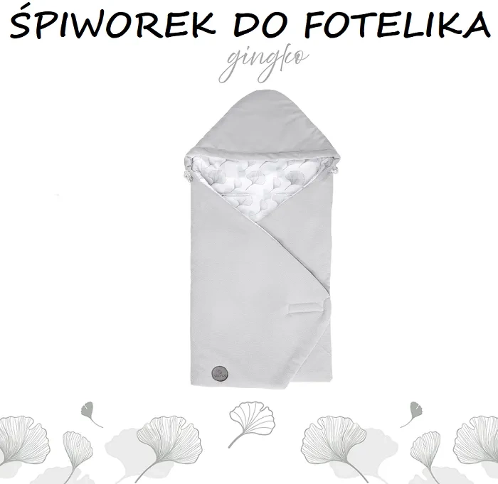 YOONCO - śpiworek do fotelika samochodowego i gondoli | Gingko