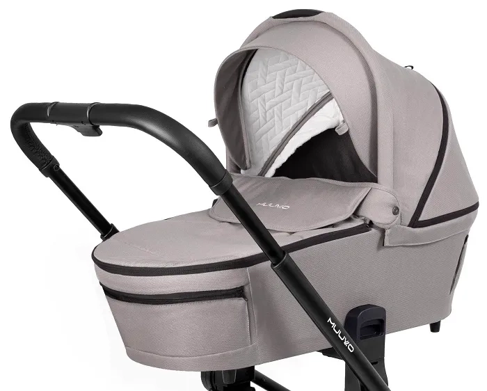 MUUVO Quick 3.0 - gondola standardowa do wózka | Steel Grey
