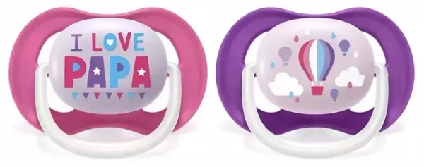 PHILIPS AVENT Ultra Air - smoczek ortodontyczny 2 szt. | 6-18 m