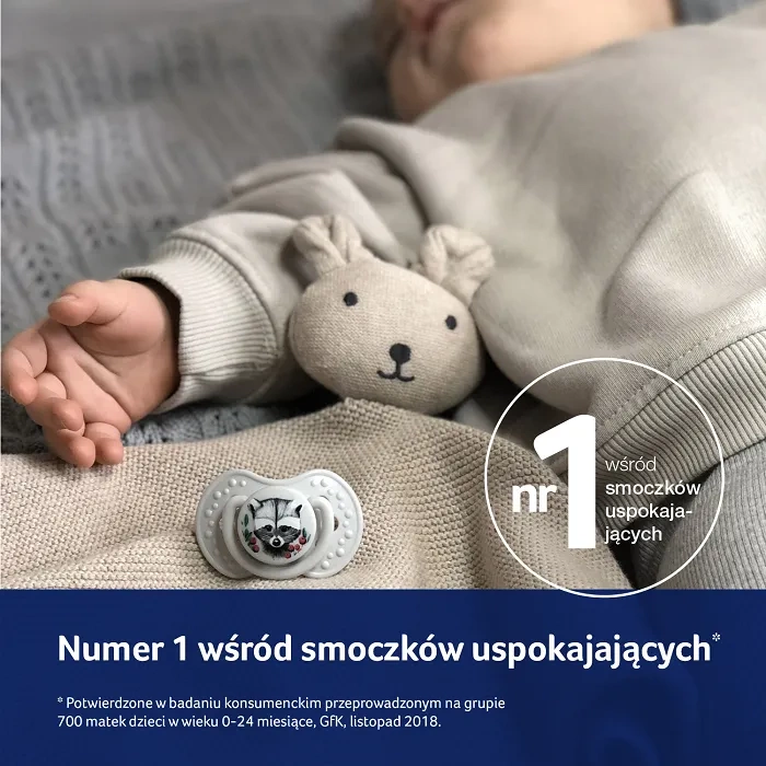 LOVI - smoczek silikonowy dynamiczny WILD SOUL BOY 2 szt. | 0-3 m