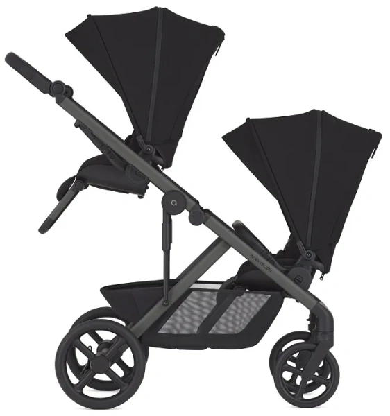 ANEX Modu - wózek spacerowy dla bliźniąt lub rodzeństwa rok po roku | Nighty