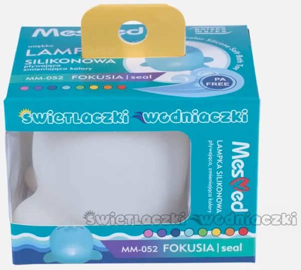 MESMED Świetlaczki Wodniaczki - pływająca lampka silikonowa zmieniająca kolory | Fokusia