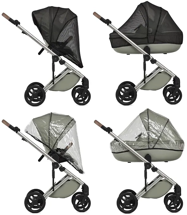 ANEX Eli - wózek wielofunkcyjny, zestaw 2w1 | Excite