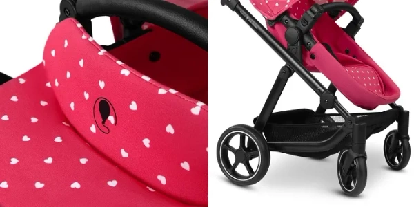 ABC DESIGN Migno - wózek dla lalek 2w1 (spacerówka + gondola) | Candy