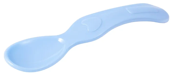 BABYONO - miseczka z przyssawką i łyżeczką | Niebieska