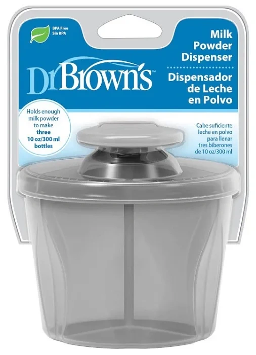 DR BROWN'S - 3-komorowy pojemnik na mleko w proszku