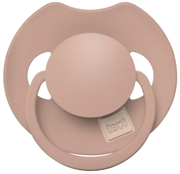 LOVI Prime - smoczek silikonowy dynamiczny 0-6 m | Blush