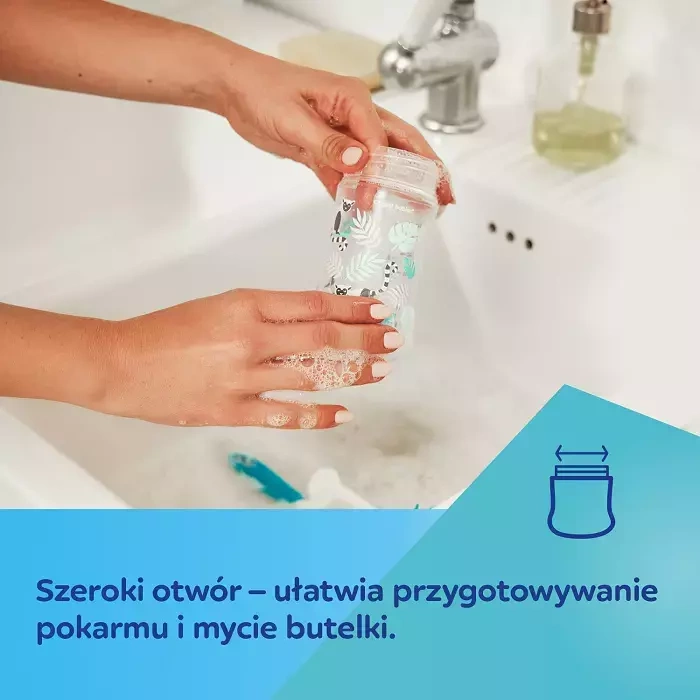 CANPOL BABIES - butelka szeroka antykolkowa 240 ml PP EasyStart | BONJOUR PARIS
