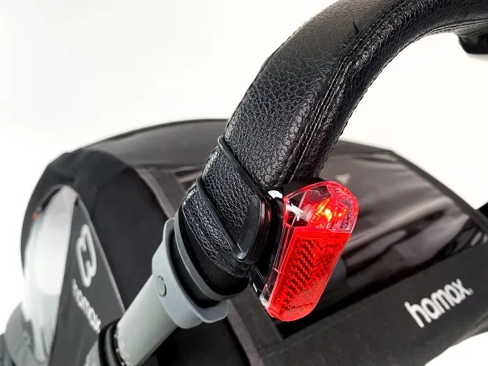 HAMAX Cocoon - dwuosobowa przyczepka rowerowa z zestawem do biegania | Grey/Black