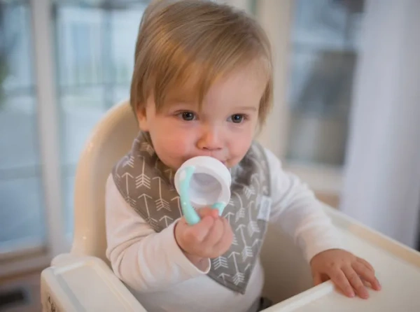 DR BROWN'S - silikonowy gryzak do podawania pokarmu | Miętowy